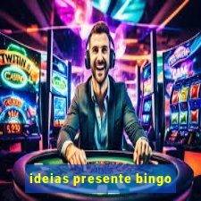 ideias presente bingo